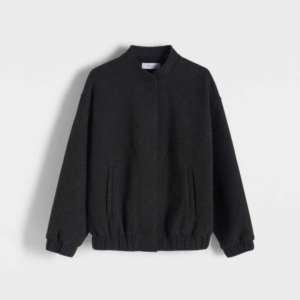 Oversized bomber jacket